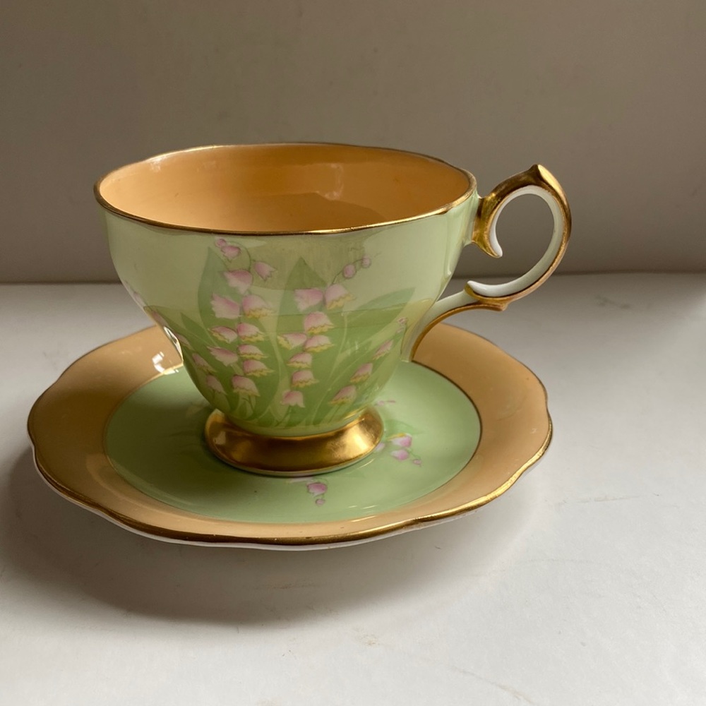 Vintage Bell China England Fragrance Lily of the Valley